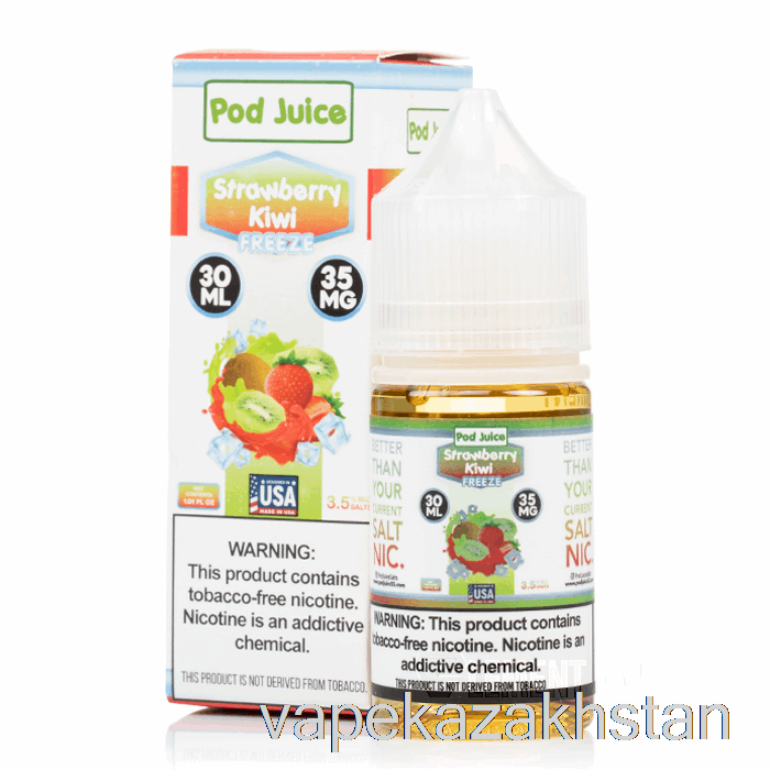 Vape Disposable FREEZE Strawberry Kiwi - Pod Juice - 30mL 35mg